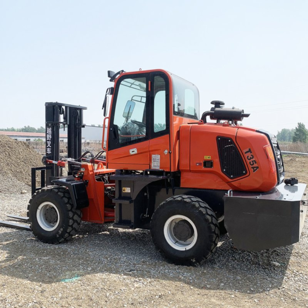 High Capacity 5 Ton LPG Forklift with USA Engine Auto Transmission LPG Forklift