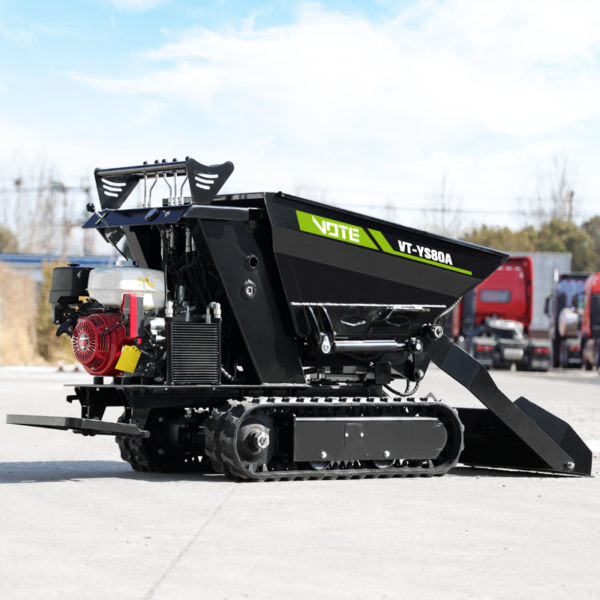 High Efficiency 0.5 Ton New Mini Dumper Factory Hydraulic Multifunctional Tracked Dumper Wholesale High Quality Dump Truck