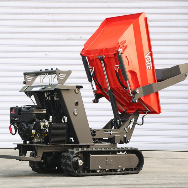 High Efficiency Hydraulic Dump Truck Wholesale Customize Mini Crawler Dumper Fast Delivery Automatic Small Dump Truck 500kg