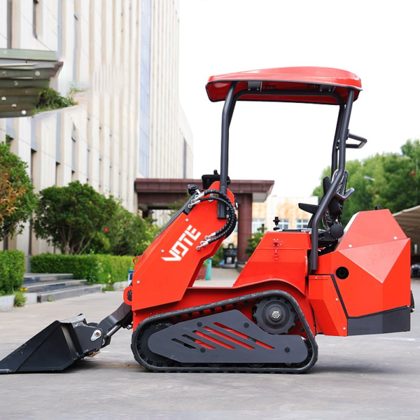 High-End Mini Skid Steer Loader 1 Ton Loader CE Engine 25 HP Skid Steer Loader with Attachments Customized