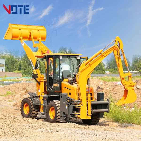 High Performance 3 Ton Backhoe Loader Towable Backhoe Excavator
