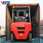 High Quality 2.0 2.5 Ton Diesel Forklift 2023 Mini Hydraulic Four-Wheel New Terrain Forklift Multifunctional Portable Forklift