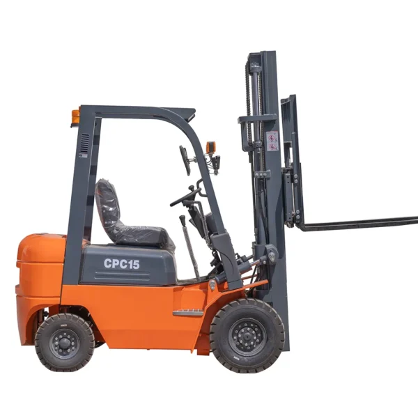 High Quality Diesel Powered Forklift 5 Tons Heavy Four Wheel Forklift Truck Fast Delivery Chinese New Portable Forklift for Sale