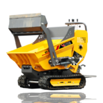 High Quality Garden Track Dumper 500kg Factory Directly Sale Mini Truck Crawler Dumper Wholesale Hydraulic Gasoline Dump Truck