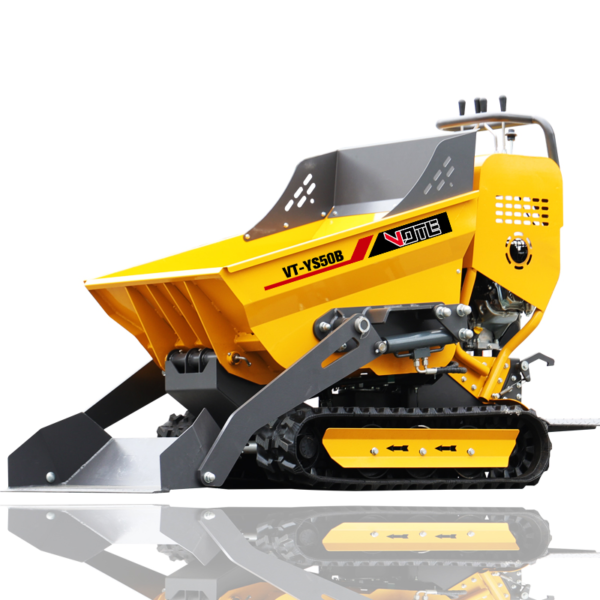 High Quality Garden Track Dumper 500kg Factory Directly Sale Mini Truck Crawler Dumper Wholesale Hydraulic Gasoline Dump Truck