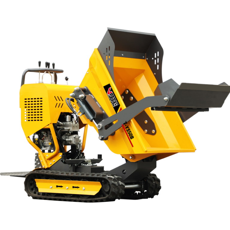 High Quality Mini Dumper Manufacturer Customize Self-Loading Mini Crawler Transporter Recruitment Agent Hydraulic Dump Truck