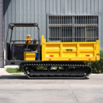 High Quality Trackd Self Loading Portable Mini Dumper Movable Diesel Gasoline Concrete Mixer Machine for Construction