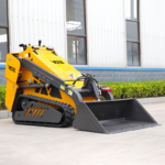 Hot Cheap Mini Loader Diesel for Sale Diesel Tracked Mini Skid Steer Loader with 4 in 1 Wheel Mini Loader Suppliers Customizable