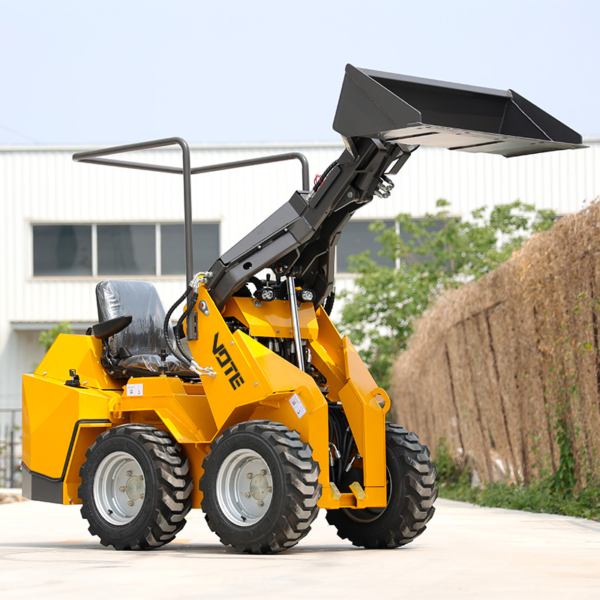 Hot Cheap Mini Loader Diesel for Sale Diesel Tracked Mini Skid Steer Loader with 4 in 1 Wheel Mini Loader Suppliers Customizable