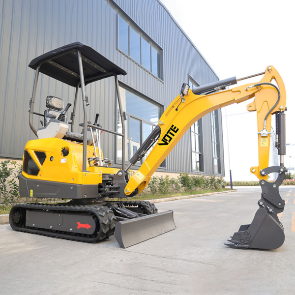 Hot Sale 1.8ton 2ton Mini Excavator Engine Crawler Small Digger Machine with Thumb Bucket Attachment Cab Mini Excavator