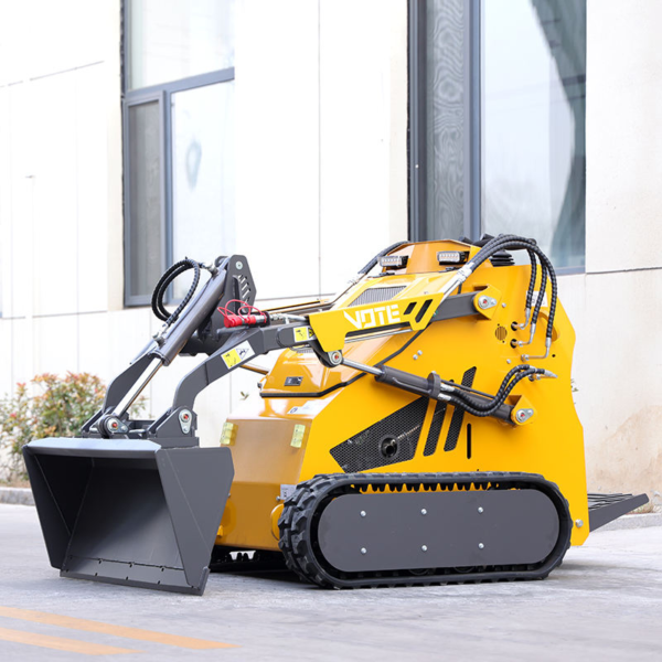 Hot Sale 500kg Cheap Skid Steer Mini Loader Multifunctional Skid Steer Loader with Attachments Diesel EPA Engine Minicargador