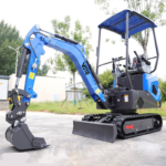 Hot Sale China 1.8 Ton Cheap Koop Engine Mini Cabin Excavator Digger with Quick Hitch/Hydraulic/Crawler/CE/Diesel Gasoline
