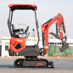 Hot Sale Mini Excavator 1 Ton Small Digger Hydraulic Micro Excavator Machine EPA Euro 5 Engine New Crawler Excavator