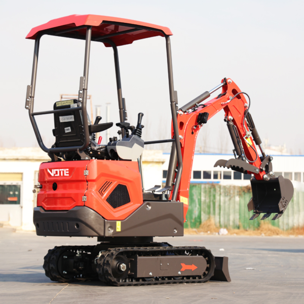 Hot Sale Mini Excavator 1 Ton Small Digger Hydraulic Micro Excavator Machine EPA Euro 5 Engine New Crawler Excavator