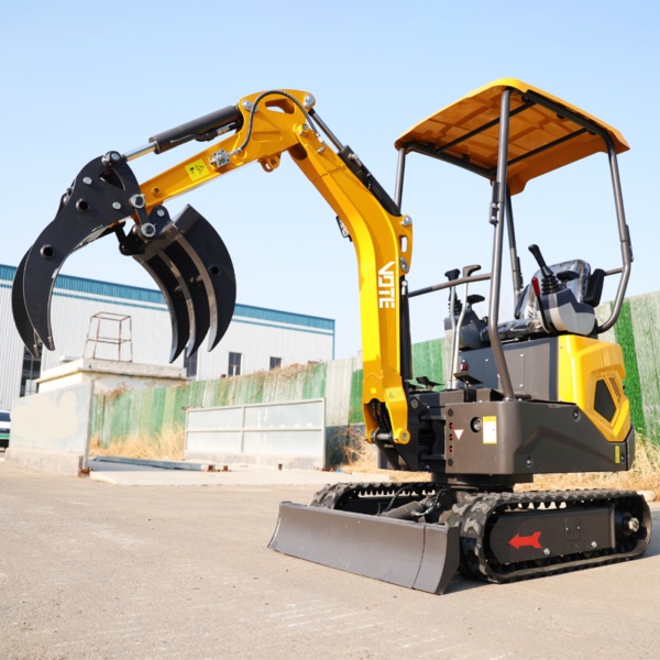 Hot Sale Mini Excavator 1.5 Ton EPA Euro 5 Engine Crawler Digger Farm 1 Ton 1.2 Ton Home Mini Excavator Machine