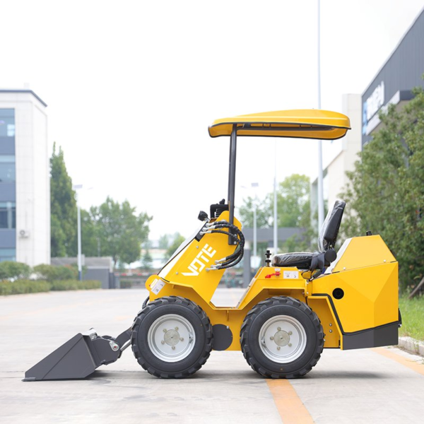 Hot Small Skid Steer Front End Loader with Bucket Compact Skid Steer Mini Loader Mini Skid Steer Loader 800 Kg