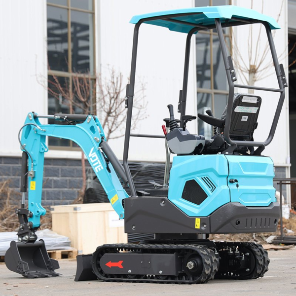 Hydraulic 1 Ton 2 Ton Mini Excavator Cheap New Crawler Digger Multifunctional Bagger Farm Home Mini Excavators Prices