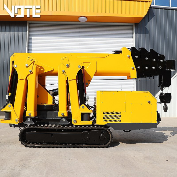 Hydraulic 3 Ton Knuckle Boom Mini Spider Crawler Crane Mini Gantry Crane Mini Spider Crane 3 Tons