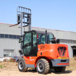 ISO CE Certified 3-5 Ton Diesel Forklift Trucks 4X4 All-Terrain Forklift Articulated off-Road Forklift Manufactured by China