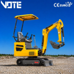 Lightweight 1 Ton Mini Excavator for Home Renovation Projects with EPA Certification Hydraulic Excavator