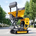 Machinery Mini Dumper 500kg Self Loading Wheel Crawler Loader Dumper