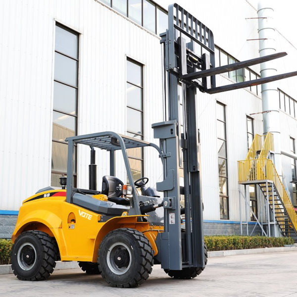 Manufacturer Supply Forklift 3 Ton 4 Wd 4X4 Diesel Forklift Multipurpose Use