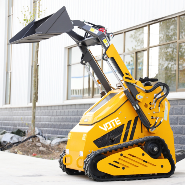 Mini Compact Crawler Skid Steer Loader with Track Multifunctional Cheap Price Sale Skid Steer Loader Mini Front Loader