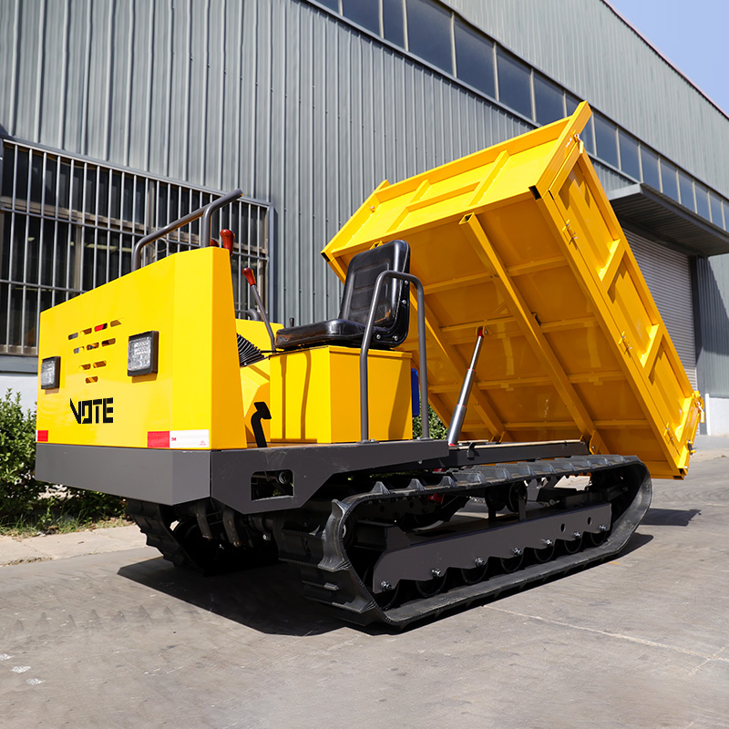 Mini Crawler Dumper Crawler Track Carrier Product Hydraulic Crawler Amphibious All-Terrain Vehicle Excellent Material Dumper