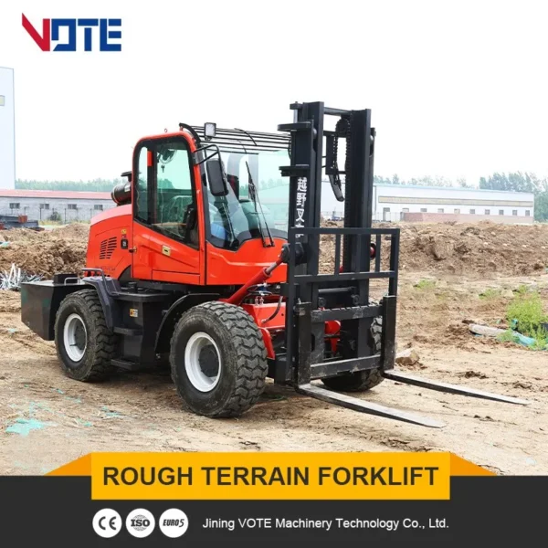Mini Diesel Manual 4X4 Telescopic 3 Ton 7 Ton Forklift Attachment Truck Spare Hydraulic Parts off Road Forklifthot Sale Products