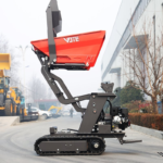 Mini Dumper 800kg Factory with Swivel Lift Is Popular in EU Market and Got CE Certification Crawler Mini Dumper Truck
