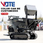 Mini Dumper CE/EPA/Euro 5 Crawler Dumper 800kg Hydraulic Construction Narrow Space Transporter Dumper