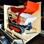 Mini Dumper CE/EPA/Euro 5 Crawler Dumper 800kg Hydraulic Construction Narrow Space Transporter Dumper