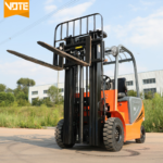 Mini Electric Forklift Manufacturer 1ton 1.5ton 3m Portable Self Load Forklift Semi Electric Stacker