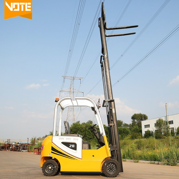 Mini Electric Forklift Manufacturer 1ton 1.5ton 3m Portable Self Load Forklift Semi Electric Stacker