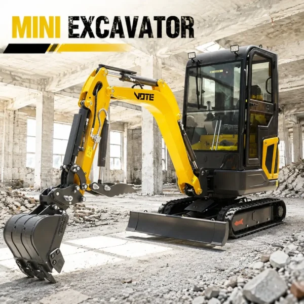 Mini Excavator 1 Ton 1.2 Ton 1.6 Ton 2 Ton with CE Euro 5 Tracked Hydraulic Excavator