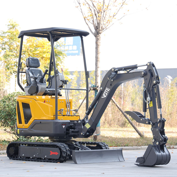 Mini Excavator 1 Ton 2 Ton EPA Engine Crawler Micro Mini Digger Hydraulic Farm Mini Small Excavator Bagger Free Shipping