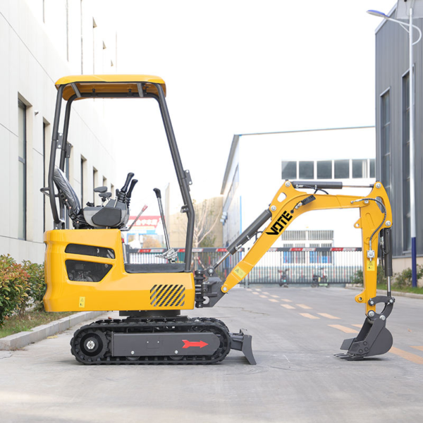 Mini Excavator 1 Ton EPA/Euro 5 Engine 1 Tons 2 Ton Farm Multifunctional Engineering Machine Mini Excavator