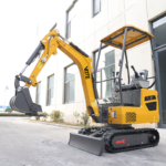 Mini Excavator 1 Ton EPA Farm New Crawler Digger Engine Chinese 1 Ton 3.5 Ton Machine Excavator Mini