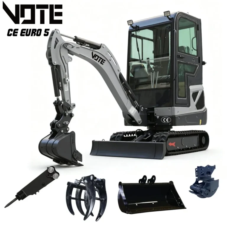 Mini Excavator 1ton 2ton Euro5 Diesel Hydraulic Excavator Fast Delivery