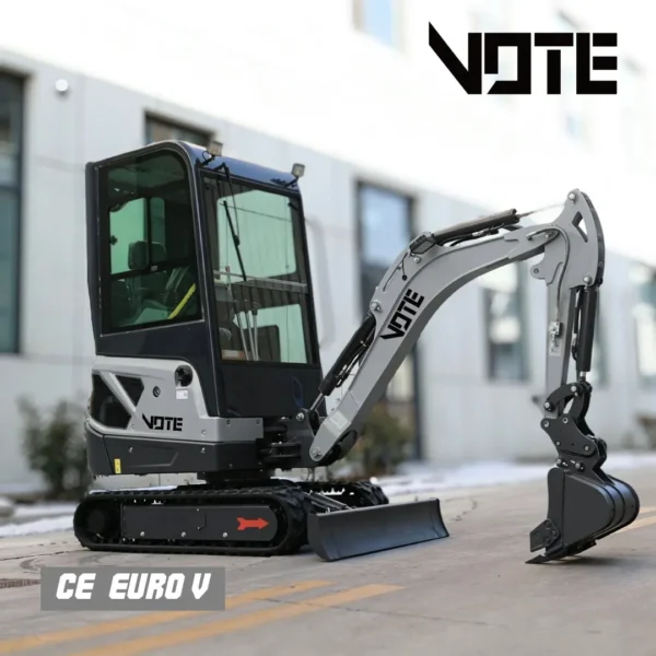 Mini Excavator 1ton 2ton Euro5 Diesel Hydraulic Excavator Fast Delivery