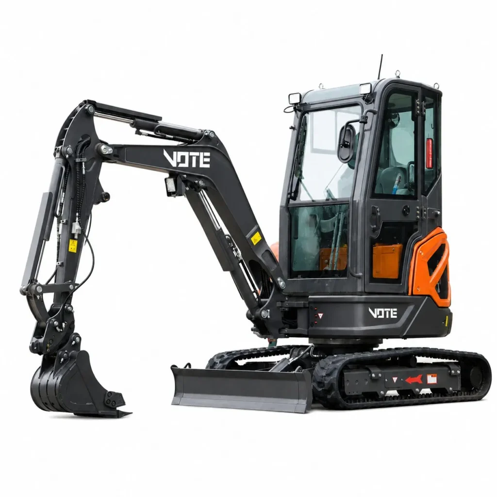 Mini Excavator 2.5 Ton 3 Ton Mini Digger Excavator CE Euro V Excavator for Municipal & Construction Sites Free Shipping