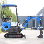 Mini Excavator 3.5 Ton Mini Digger Customized Chinese Small Excavators 1 Ton 2 Ton Machine for Sale China Zero Tail