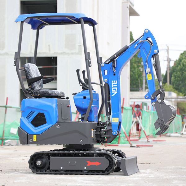 Mini Excavator Digging Machine Small Crawler Hydraulic Home Micro Excavator 1 Ton 2 Ton Engineering Machinery Small Digger