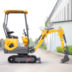 Mini Excavator High Quality Multifunctional Hydraulic Digger Bagger Engine 1 Ton Excavator Manufacturer Recruit Agent