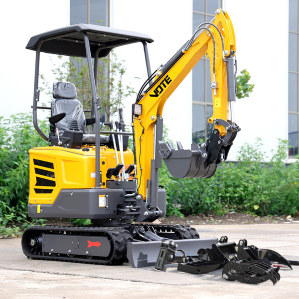Mini Excavator Machine 1 Ton 2 Ton Engine EPA Euro 5 Free Shipping Farm Chinese Mini Crawler Digger Real Price