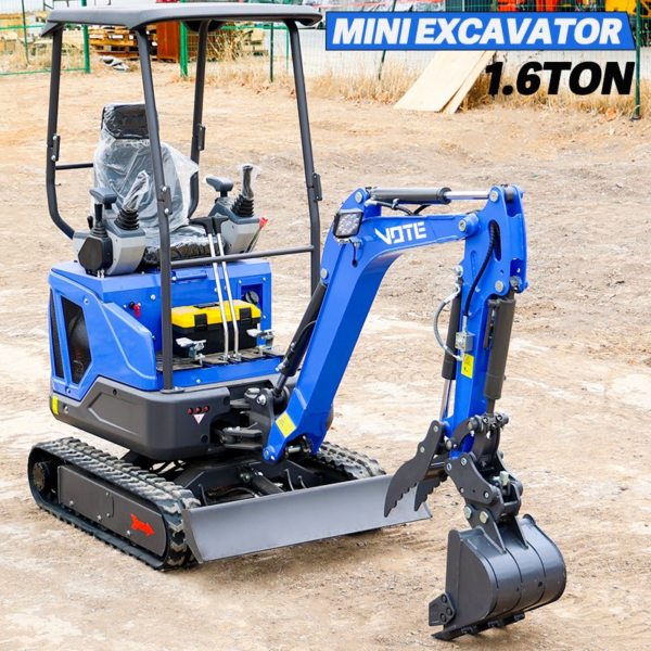 Mini Excavator Mini Digger 1 Ton Excavator Fast Delivery Digger CE/Euro 5 Engine Excavator