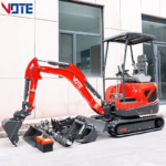 Mini Excavator Mini Digger Small Digger 1ton Mini Excavator CE/EPA/Euro 5 Customized