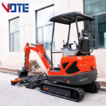 Mini Excavator Mini Digger Small Digger 1ton Mini Excavator CE/EPA/Euro 5 Customized