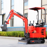 Mini Excavator Parts Cheap Price Chinese Mini Excavator Small Digger Crawler Excavator 1ton 2 Ton New Bagger for Sale