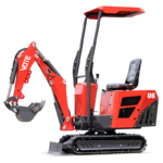 Mini Excavator Parts Cheap Price Chinese Mini Excavator Small Digger Crawler Excavator 1ton 2 Ton New Bagger for Sale